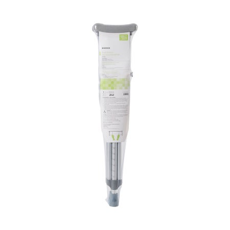 Underarm Crutches McKesson Pediatric 4 Foot to 4 Foot 6 Inch User Height Aluminum Frame 175 lbs. Weight Capacity