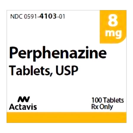 Perphenazine 8 mg Tablet 100 Tablets