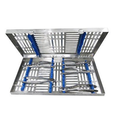 Instrument Cassette with Lid Sklar® Extra Large Stainless Steel 1-1/2 X 8-1/4 X 15 Inch