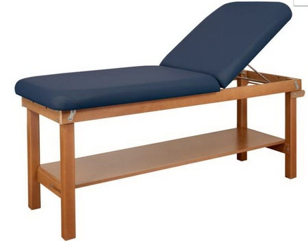 Treatment Table with Storage Power Line™ Fixed Height 500 lbs. Weight Capacity