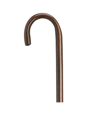 Round Handle Cane Harvy® Wood 36 Inch Height Walnut