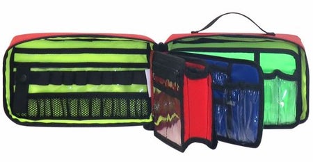 Emergency Medication Bag ALS MedModule Red Nylon