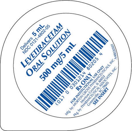 Levetiracetam 500 mg Solution 5 mL