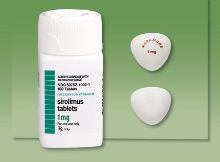 Sirolimus 1 mg Tablet 100 Tablets