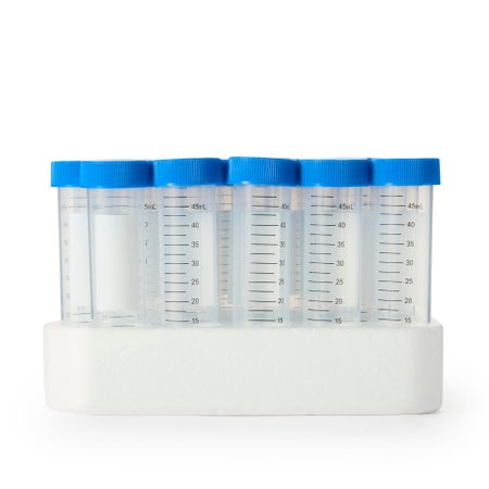 McKesson Centrifuge Tube Plain 50 mL Screw Cap Polypropylene Tube