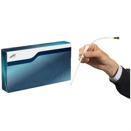 Urethral Catheter LoFric® Origo™ Nelaton Tip Hydrophilic Coated Polyolefin-Based Elastomer (POBE) 10 Fr. 12 Inch Length