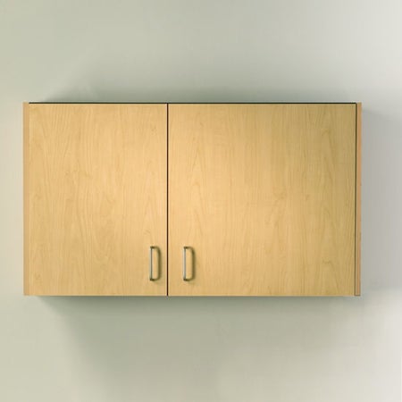 Wall Cabinet Model 8242 Hook and Rail Mounting System Laminate Without Drawers 1 Shelf Without Lock