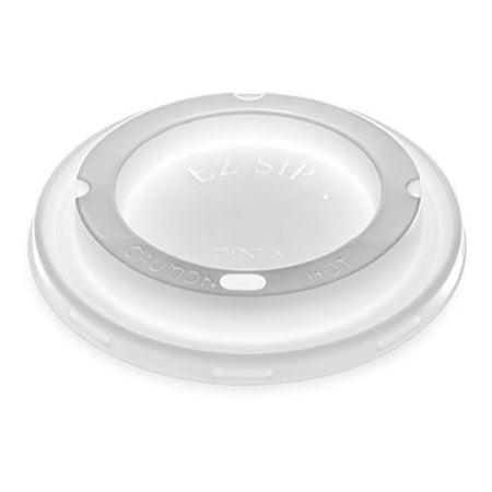 Drinking Mug Lid Dinex® For use with Turnbury 8 oz. Mugs White Disposable