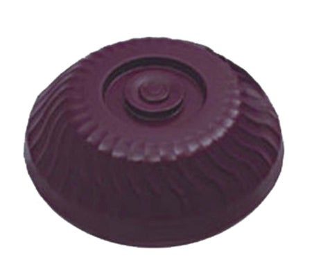 Dome Lid Dinex® Plastic Cranberry Red Reusable