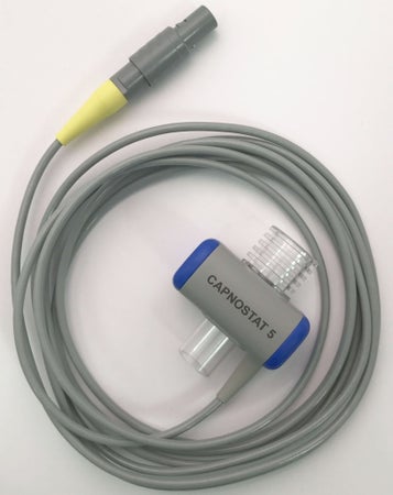 CO2 Sensor Capsostat 5 Includes one of each single use airway adapter For use With Multi Parameter Veterinary Monitor