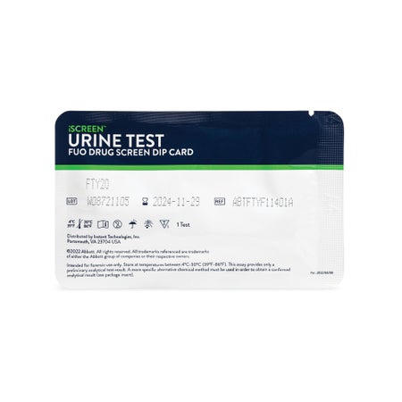 Drugs of Abuse Test Kit iScreen® AMP, BAR, BUP, BZO, COC, mAMP/MET, MTD, OPI300, OXY, THC 25 Tests CLIA Non-Waived