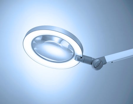 Magnifying Lamp MLD 750/850/D Model Table Mount