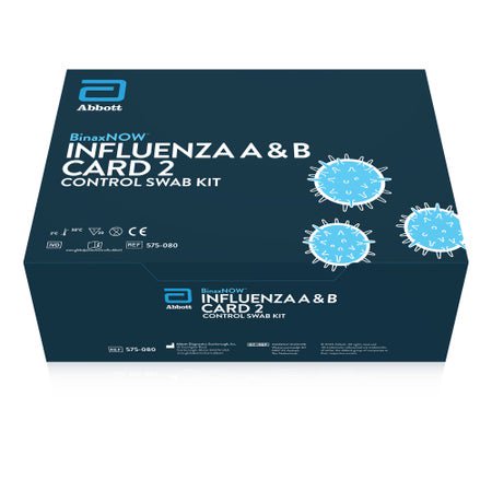 External Control Control Set BinaxNOW™ Influenza A + B Positive Level / Negative Level 20 Swabs