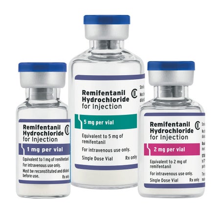 Remifentanil HCl, Preservative Free 5 mg Injection 10 mL