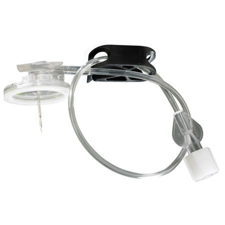 Huber Needle Infusion Set Surecan™ Safety II 22 Gauge 1 Inch 7-1/2 Inch Tubing Without Port