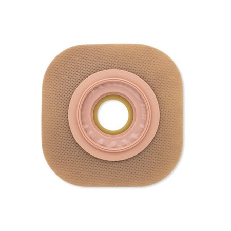 Ostomy Barrier New Image™ Trim to Fit, Standard Wear Adhesive Tape Borders 44 mm Flange Green Code System Flexwear Up to 1 Inch Opening