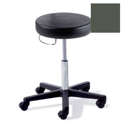 Exam Stool Ritter® 272 Value Series Without Backrest Pneumatic Height Adjustment 5 Casters Ultrafree Wheatgrass