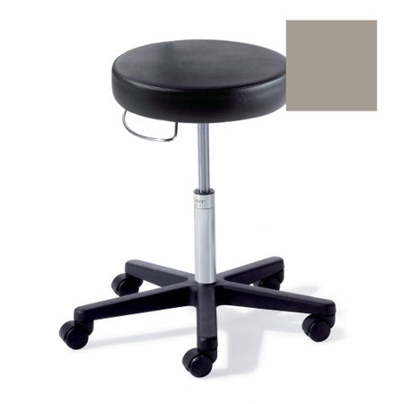 Exam Stool Ritter® 272 Value Series Without Backrest Pneumatic Height Adjustment 5 Casters Ultrafree Dark Linen
