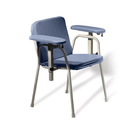 Blood Drawing Chair Ritter® 281 Dual Fixed Armrestrests Oasis