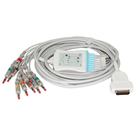 ECG Cable Mac Banana Tip For use with ECG System