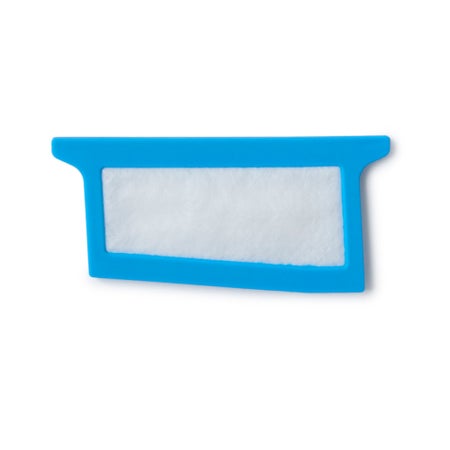 CPAP Filter Respironics® Standard Disposable 1 per Pack Blue / White With Frame