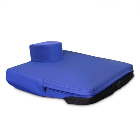 Wedge Seat Cushion with Pommel APEX CORE™ 22 W X 18 L X 4 to 2 D Inch Foam / Gel