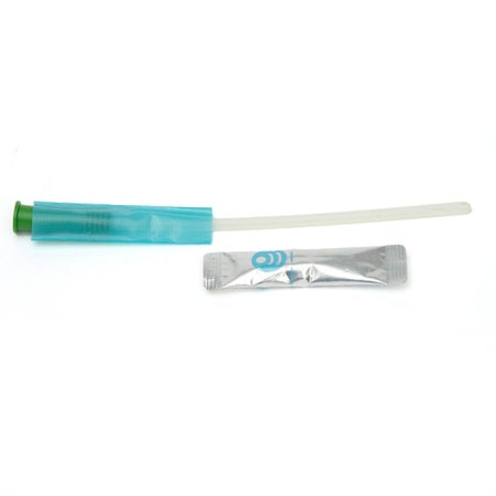 Urethral Catheter GentleCath™ Glide Straight Tip Hydrophilic Coated PVC 12 Fr. 8 Inch Length