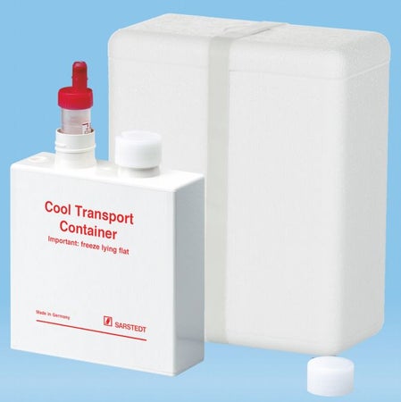 Insulated Specimen Transport System 35 X 105 X 132 mm For Frozen Transport in Accordance with P 650