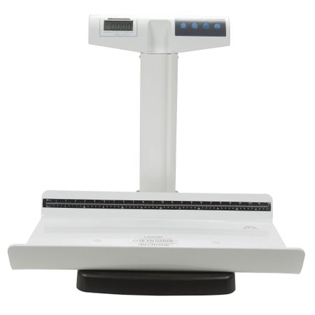Pediatric Scale Health O Meter® LCD Display 23 kg Capacity White AC Adapter / Battery Operated