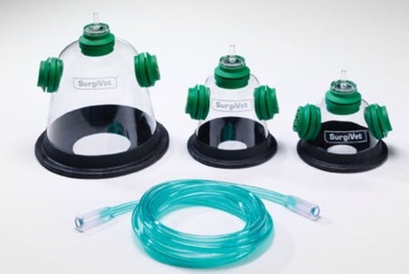 Pet Recovery Oxygen Mask Kit Elongated Style Canine Medium