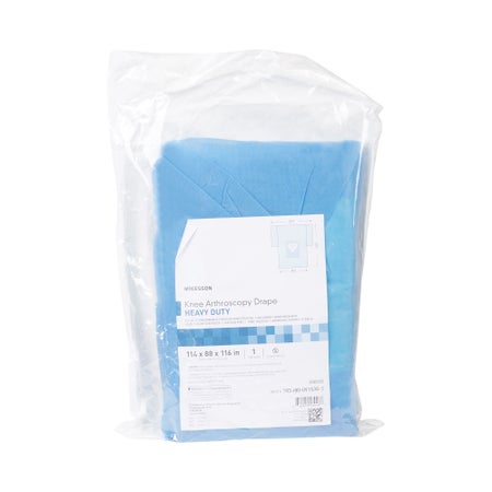Orthopedic Drape McKesson Heavy-Duty Knee Arthroscopy Drape 114 W X 88 W X 116 L Inch Sterile