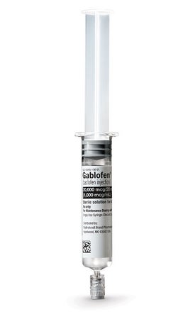 Gablofen® Baclofen 1,000 mcg / mL Injection 20 mL