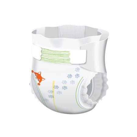 Unisex Baby Diaper Cuties® Complete Care Size 4 Disposable Heavy Absorbency