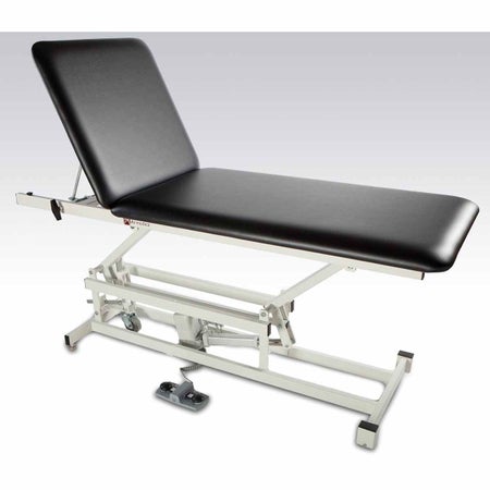 Hi-Lo Treatment Table AM-227 Series Electric Foot Control 27 W X 76 L Inch Adjustable Backrest 500 lbs. Weight Capacity