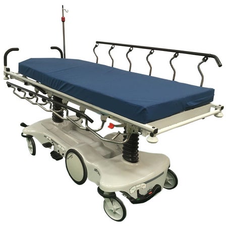 Refurbished Stretcher Stryker® 1501 Advantage Adjustable Height 500 lbs. Weight Capacity