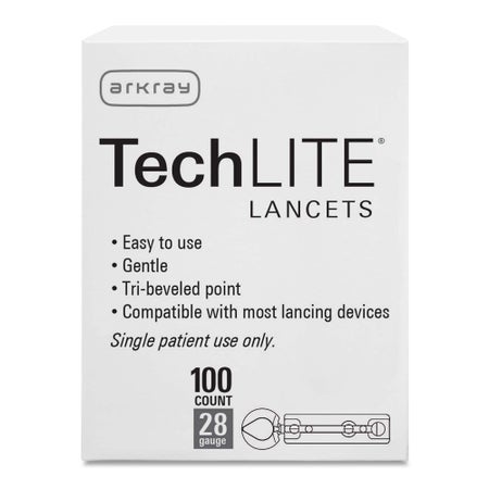 Safety Lancet 28 Gauge Retractable Push Button Activation Finger