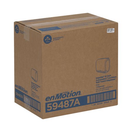 Paper Towel Dispenser Enmotion® Impulse® Gray Touch Free Wall Mount
