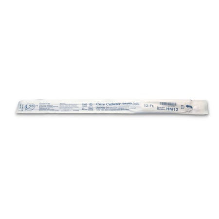 Intermittent Catheter Tray Hydrophilic Cure Catheter® Male / Straight Tip w/ Insert 12 Fr. Hydrophilic Coated Plastic