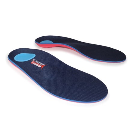 Orthotic Insert Powerstep® ProTech Met Full Length EVA / Polyester / Polypropylene / Poron® Men 14 to 15 Blue / Red