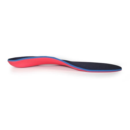 Orthotic Insert Powerstep® ProTech Met Full Length EVA / Polyester / Polypropylene / Poron® Men 14 to 15 Blue / Red