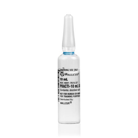 Clinical Training Medication Practi-10 mL Amp™ Liquid Ampule 10 mL