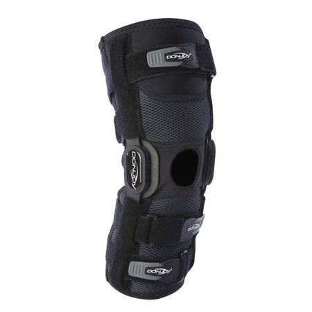 Knee Brace Playmaker™ II X-Large Pull-On / D-Ring / Hook and Loop Strap Closure 23-1/2 to 26-1/2 Inch Thigh Circumference / 17 to 19 Inch Knee Circumference / 18 to 20 Inch Calf Circumference Left or Right Knee