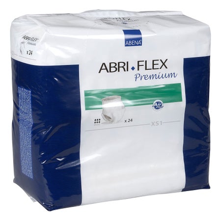 Absorbent Underwear Abri-Flex™ Premium XS1 Adult X-Small Unisex Disposable Moderate Absorbency