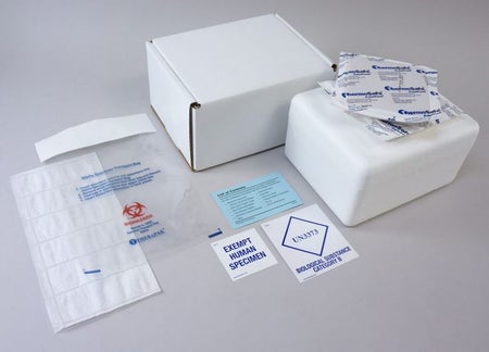 Refrigerated Shipping System Therapak® 2-1/2 X 4-1/2 X 6 Inch Extra Small Cooler 6 X 10 mL Blood Tubes For Shipping of Category B Substances