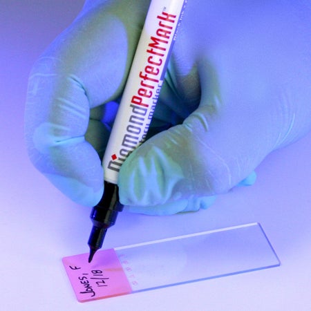 Permanent Marker Diamond PerfectMark™ Black Ink Cap