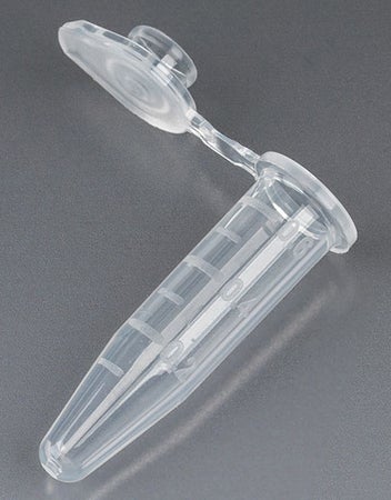 Microcentrifuge Tube Plain 500 µL Snap Cap Polypropylene Tube