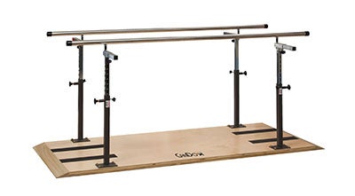 Parallel Bars CanDo® Stainless Steel Adjustable Handrails 144 X 26 X 18 Inch