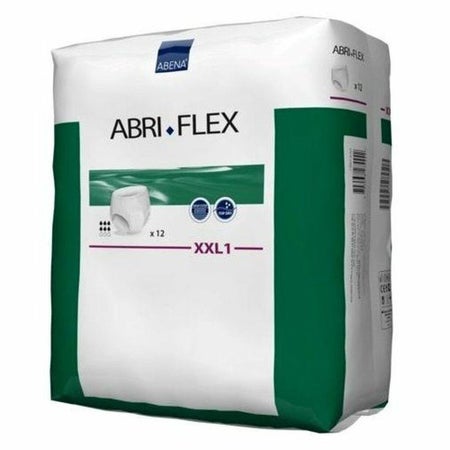 Absorbent Underwear Abri-Flex™ XXL Pull On with Tear Away Seams Adult 2X-Large Male Disposable Moderate Absorbency