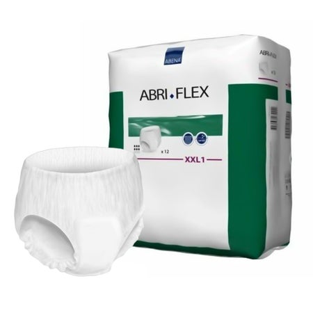 Absorbent Underwear Abri-Flex™ XXL Pull On with Tear Away Seams Adult 2X-Large Male Disposable Moderate Absorbency