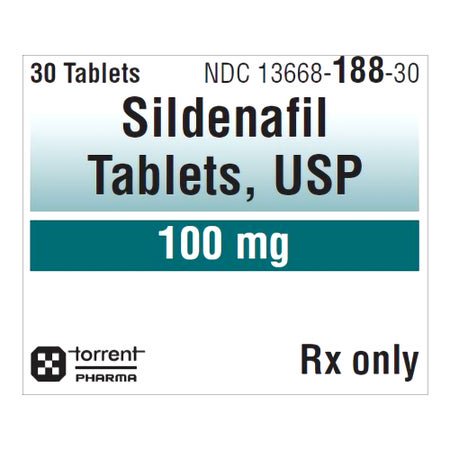 Sildenafil Citrate 100 mg Tablet 30 Tablets